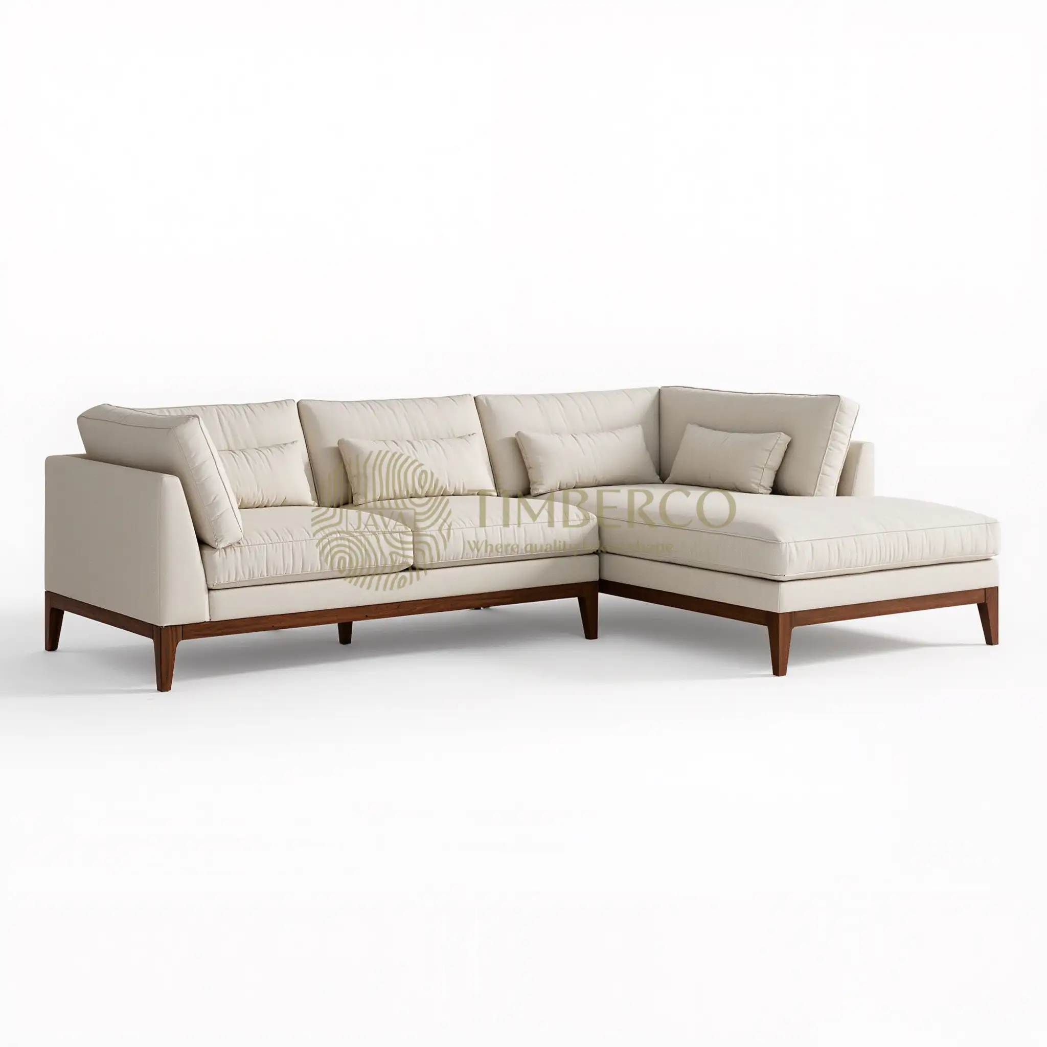 Channel Sectional Sofa - Code 007